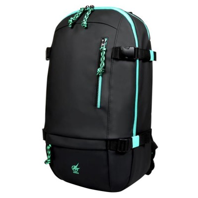 Ryggsäck PORT Designs Arokh BP-1 Gaming Backpack 15.6" - Svart/Turkos
