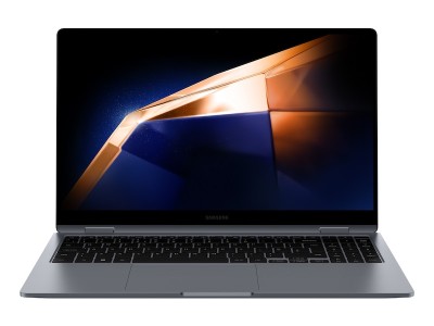 Samsung Galaxy Book4 360, 15.6" Full HD AMOLED touch, Intel Core Ultra 5 120U, 16 GB, 512 GB PCIe SSD, WiFi 6E, bakbelyst tangentbord, S Pen, Win11 - Grå#1