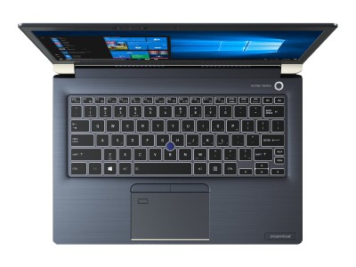 Toshiba Portege X30-D-1CW, 13.3" Full HD IPS touch matt, Intel Core i7-7500U, 8 GB, 512 GB PCIe SSD, WiFi 5, bakbelyst tangentbord, Win10 Pro, Toshiba Reliability Guarantee#2