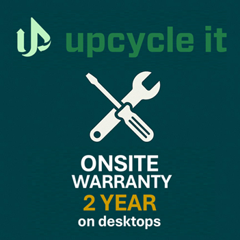 Garantiförlängning Upcycle IT 2 års på-platsen-garanti på Refurbished (Windows Desktops)