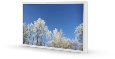 HI-ND Wall Casing PROTECT till Samsung QM55B/QB55B/QH55B, LG 55UH5F/UH7F, landskap - Vit