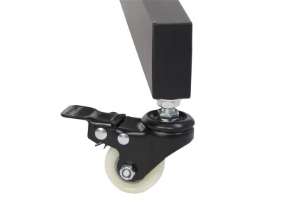 Golvstativ/vagn iiglo TVTS100, för 30-65", VESA upp till 600x400, hjul, max 60 kg - Svart#7