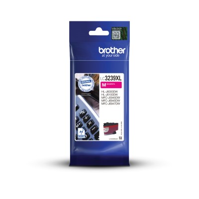 Brother LC3239XLM, Magenta, 5000 sidor