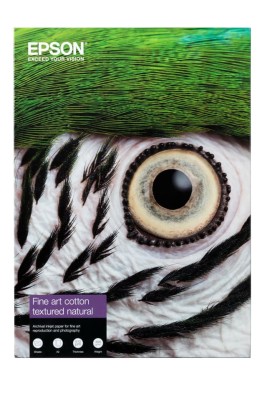 Epson Fine Art Cotton Textured Natural II A3+, 300g/m2, 25 ark