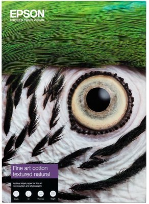 Epson Fine Art Cotton Textured Natural II A2, 300g/m2, 25 ark