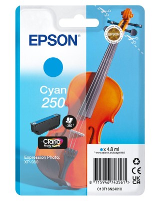 Epson 250 Cyan, 4,8ml