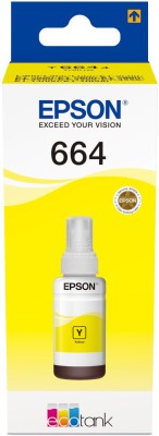 Epson EcoTank 664, Gul, flaska 70ml, 6500 sidor