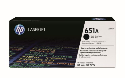 HP 651A Svart, LaserJet Enterprise 700 Color MFP M775 Series