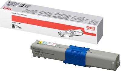 OKI C510/C530/C531, 5000 sidor, Gul