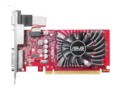 Asus AMD Radeon R7 240 4 GB GDDR5, VGA/DVI/HDMI, Low Profile