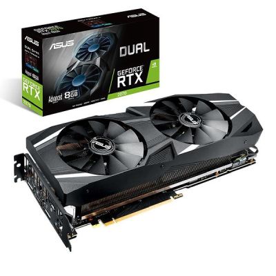 Asus GeForce RTX 2070 DUAL 8 GB GDDR6, HDMI/3xDP
