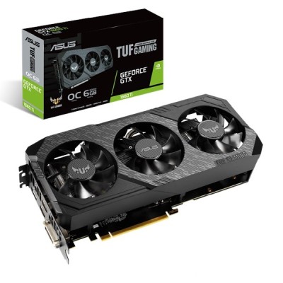 Asus GeForce GTX 1660 Ti TUF Gaming X3 OC 6 GB GDDR6, DVI/2xHDMI/DP