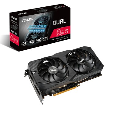 Asus Radeon RX 5500 XT 4 GB DUAL OC EVO GDDR6, HDMI/3xDP