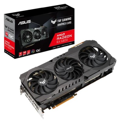 Asus Radeon RX 6800 TUF Gaming OC 16 GB GDDR6, HDMI/3xDP