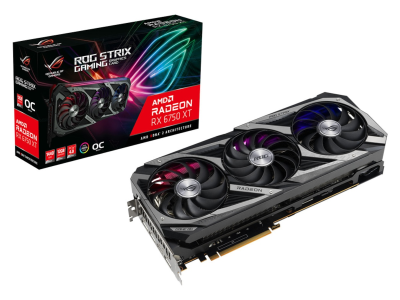 Asus Radeon RX 6750 XT ROG STRIX OC 12 GB GDDR6, HDMI/3xDP, Aura Sync RGB#1