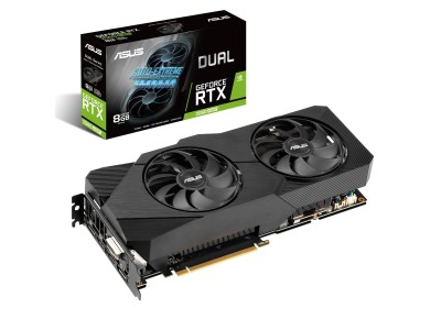 Asus GeForce RTX 2060 SUPER DUAL EVO 8 GB GDDR6, DVI/2xHDMI/2xDP#1