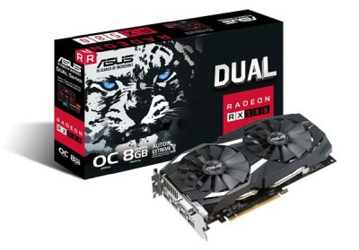 Asus AMD RX 580 DUAL OC 8 GB GDDR5 DVI/2xHDMI/2xDP