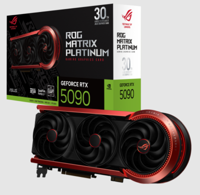 Asus GeForce RTX 5090 ROG MATRIX PLATINUM 30th Anniversary Edition 32 GB GDDR7, 2xHDMI/3xDP, Aura Sync ARGB#2