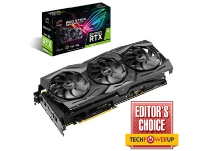 Asus GeForce RTX 2080Ti ROG STRIX OC 11 GB GDDR6, 2xHDMI/2xDP/USB-C, Aura RGB#1