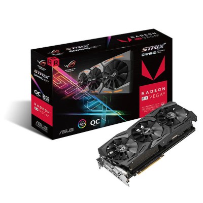 Asus Radeon RX Vega 56 ROG Strix OC 8 GB HBM2, DVI/2xHDMI/2xDP, Aura Sync RGB#2