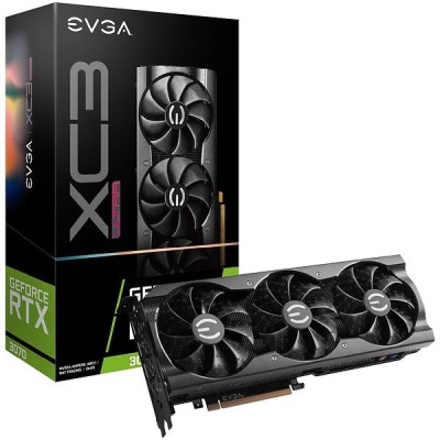 EVGA GeForce RTX 3070 XC3 Ultra Gaming (LHR) 8 GB GDDR6, HDMI/3xDP