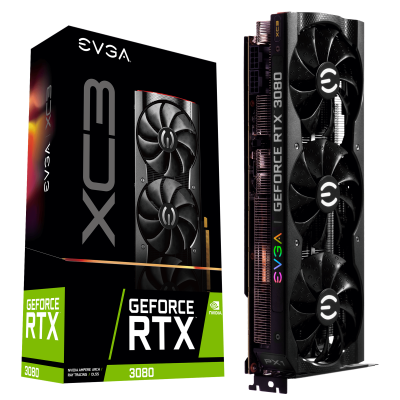 EVGA GeForce RTX 3080 XC3 GAMING 10 GB GDDR6X, HDMI/3xDP, ARGB LED#1