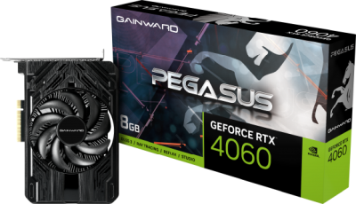 Gainward GeForce RTX 4060 Pegasus 8 GB GDDR6, HDMI/3xDP