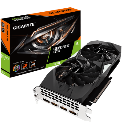 Gigabyte GeForce GTX 1650 GAMING OC 4 GB GDDR5, 3xHDMI/DP#1