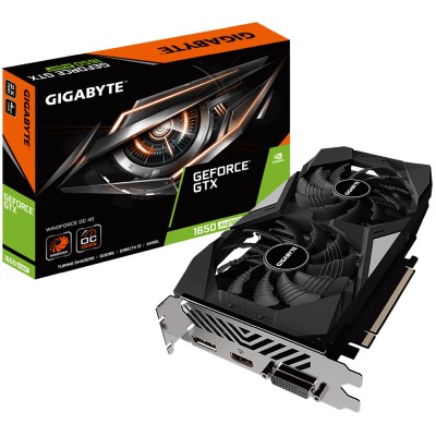Gigabyte GeForce GTX 1650 SUPER WINDFORCE OC 4 GB GDDR5, DVI/HDMI/DP