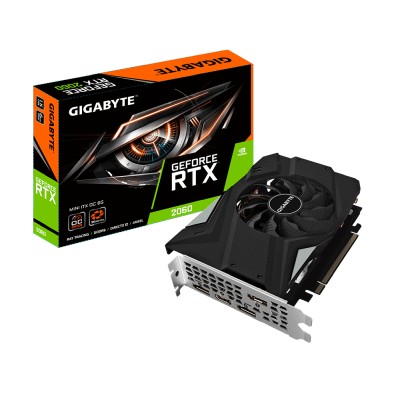 Gigabyte GeForce RTX 2060 MINI ITX OC 6 GB GDDR6, HDMI 2.0/3xDP