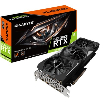 Gigabyte GeForce RTX 2080 SUPER WINDFORCE OC 8 GB GDDR6, HDMI/3xDP#1