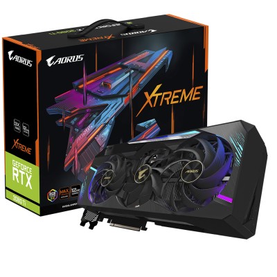 Gigabyte GeForce RTX 3080 Ti AORUS XTREME Rev 2 (LHR) 12 GB GDDR6X, 3xHDMI/3xDP, RGB Fusion 2.0