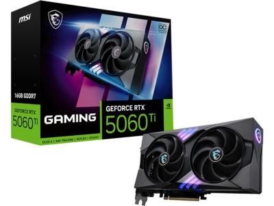 MSI GeForce RTX 5060 Ti GAMING OC 16 GB GDDR7, HDMI/3xDP#1