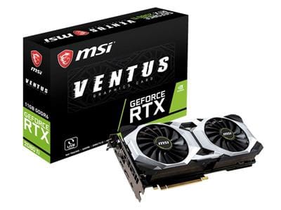 MSI GeForce RTX 2080Ti VENTUS 11 GB GDDR6, HDMI/3xDP/USB-C