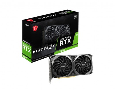 MSI GeForce RTX 3050 VENTUS 2X OC 8 GB GDDR6, HDMI/3xDP