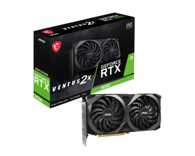 MSI GeForce RTX 3050 VENTUS 2X OCV1 8 GB GDDR6, 2xHDMI/2xDP#1