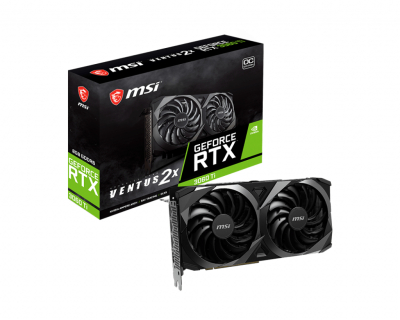 MSI GeForce RTX 3060 Ti VENTUS 2X OC 8 GB GDDR6, HDMI/3xDP#1