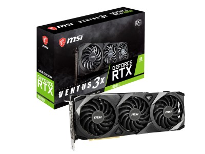 MSI GeForce RTX 3080 VENTUS 3X OC 10 GB GDDR6X, HDMI/3xDP#1