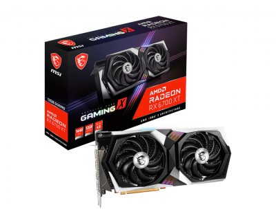 MSI Radeon RX 6700 XT GAMING X 12 GB GDDR6, HDMI/3xDP, RGB Mystic Light