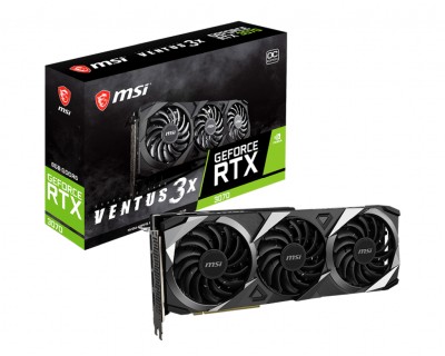 MSI GeForce RTX 3070 VENTUS 3X OC (LHR) 8 GB GDDR6, HDMI/3xDP