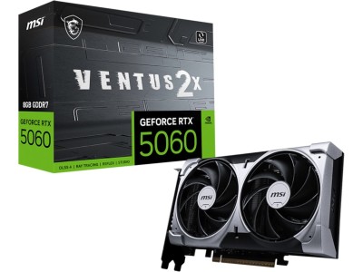 MSI GeForce RTX 5060 VENTUS 2X OC 8 GB GDDR7, HDMI/3xDP#1