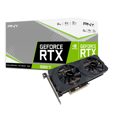 PNY GeForce RTX 3060 Ti UPRISING Dual Fan 8 GB GDDR6, HDMI/3xDP#1