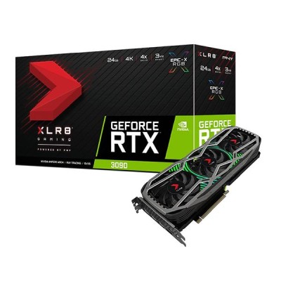 PNY GeForce RTX 3090 XLR8 Gaming EPIC-X 24 GB GDDR6X, HDMI/3xDP, RGB Triple Fan, 2,7-slot#1