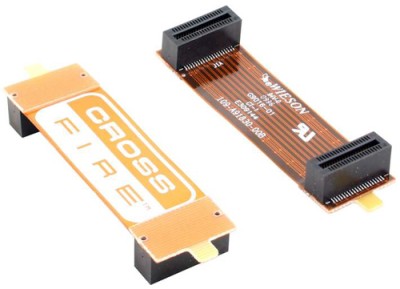 Sapphire CrossFire Bridge interconnect cable, 12 cm/40-pin