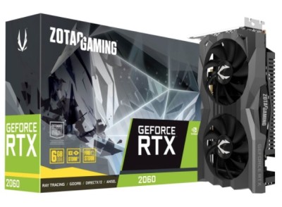Zotac GeForce RTX 2060 Gaming 6 GB GDDR6, HDMI/3xDP