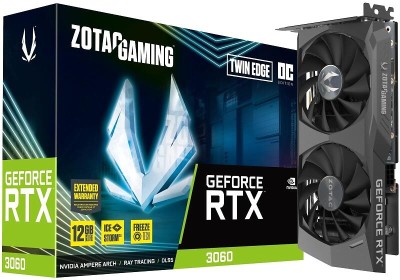 Zotac GeForce RTX 3060 Twin Edge OC 12 GB GDDR6, HDMI/3xDP