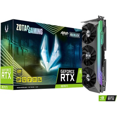 Zotac GeForce RTX 3070 Ti AMP Holo 8 GB GDDR6X, HDMI/3xDP, Spectra RGB 2.0