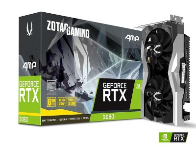 Zotac GeForce RTX 2060 Gaming AMP Edition 6 GB GDDR6, HDMI/3xDP