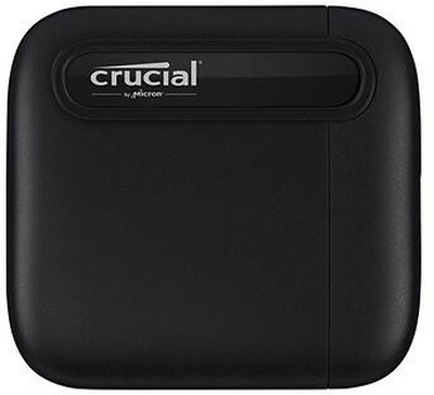 1 TB Crucial X6 SSD, USB-C 3.2 Gen 2