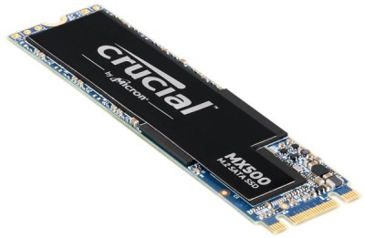 500 GB Crucial MX500 SSD, TLC, M.2